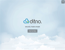 Tablet Screenshot of ditno.com